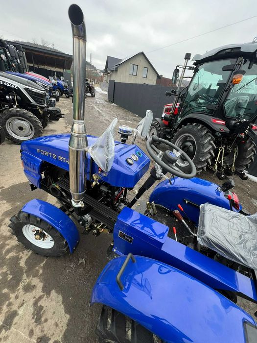 Мототрактор Форте 201+фрезою,Мінітрактор 24 к.с. Доставка,без авансів