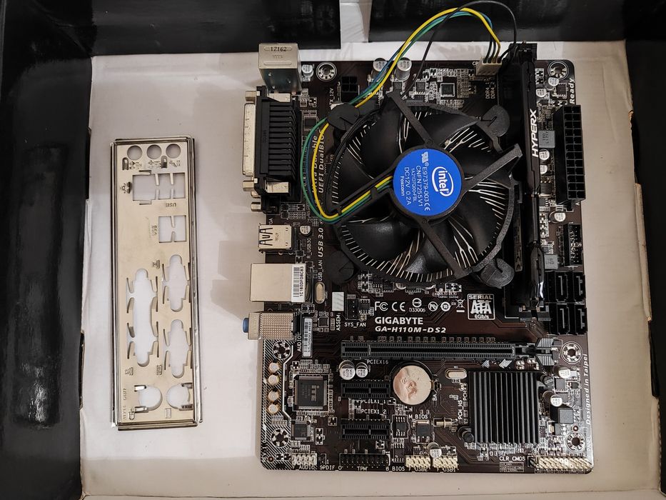 Płyta h110, Pentium G4600 4GB RAM