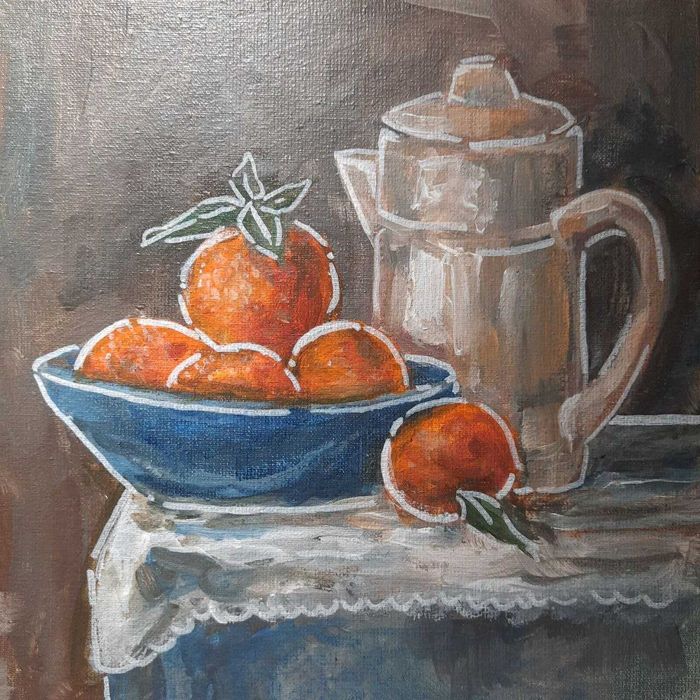 Картина натюрморт акрил