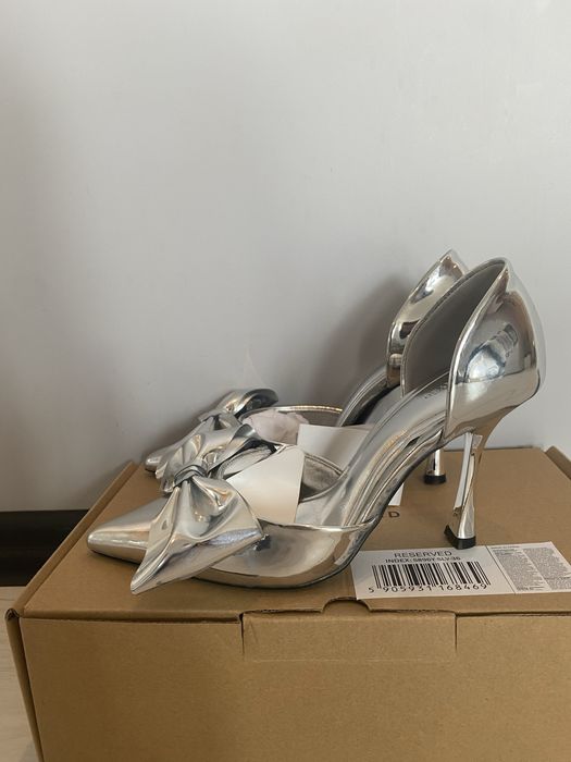 Туфлі святкові срібні Reserved