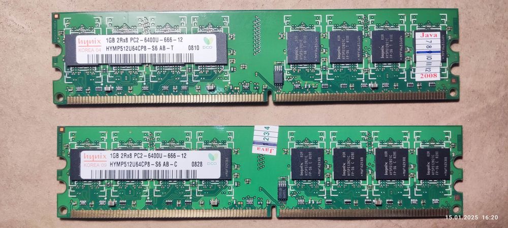 Память DDR2 2Gb 800