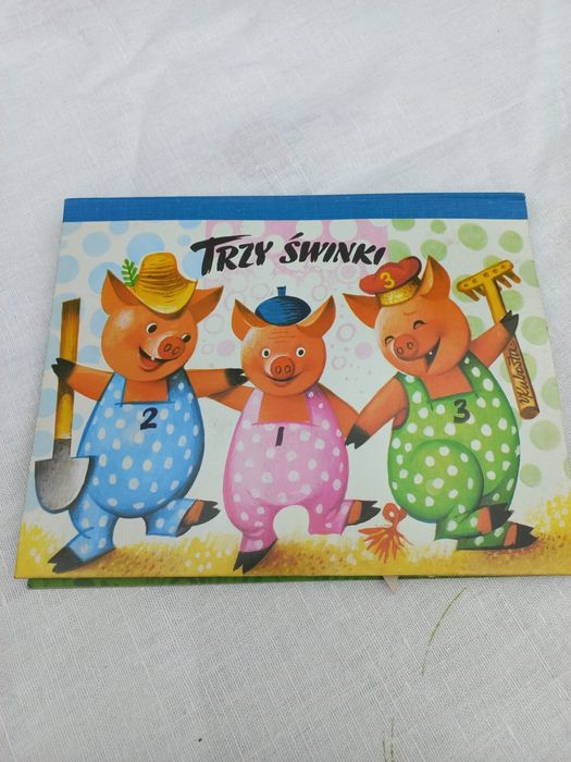 Trzy świnki ksiązeczka