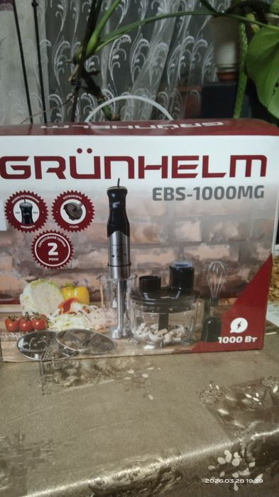 Блендер Grunhelm EaBS-1000MG
Характеристик
Відгуки про товар
partial p