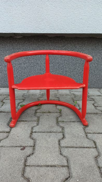 Krzesełko dziecięce Anna Karin Mobring Ikea vintage modern PRL lata 60