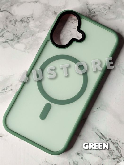 Чехол Metal Buttons Magsafe на iPhone 17  премиум матовый чохол