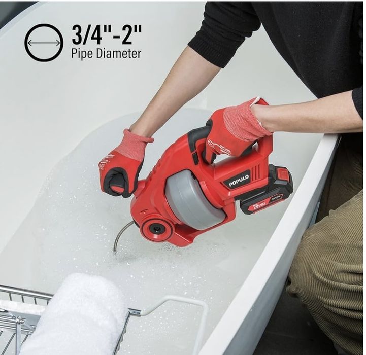 Бездротовий електричний зливний шнек