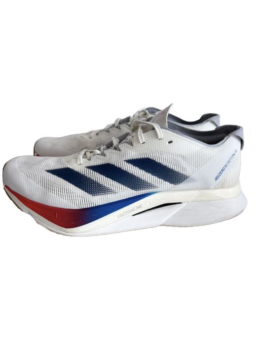 Adidas Adizero Boston 12 Lightstrike Pro Białe Do Biegania Rozmiar 42 2/3
