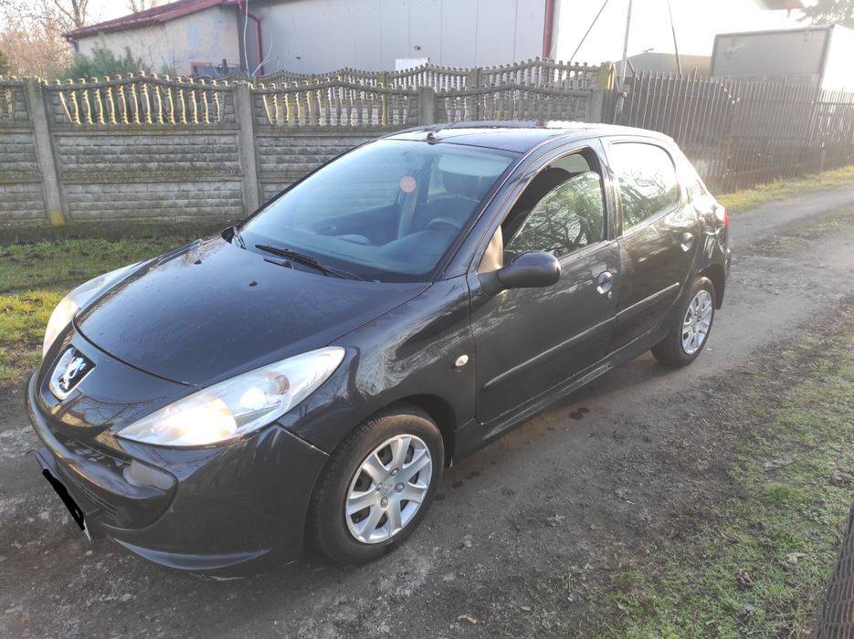 Peugeot 206 Plus 1.4 HDI 2009r 228 tys przebiegu