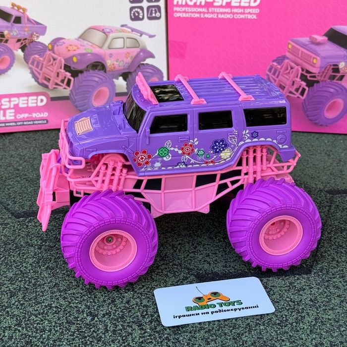 Монстр трак на радіоуправлінні "CANDY MONSTER JEEP" | Джип на пульті