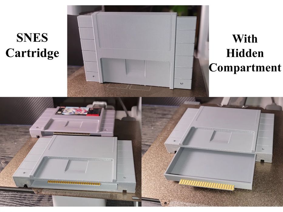 SNES Cartridge with Secret Compartment64550993014273120