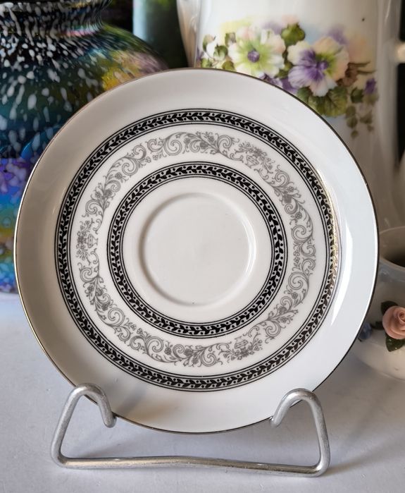 Spodki Chodzież 2 sztuki piękna stara porcelana