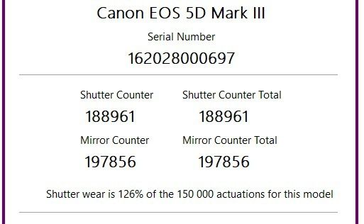 Canon 5D Mark III - 188 т/к