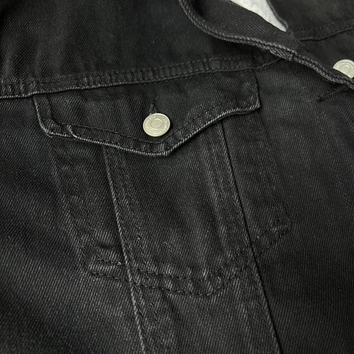 Джинсова утеплена куртка Stradivarius