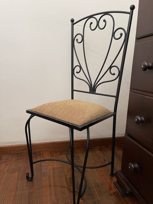 Mobilia de quarto de casal em ferro forjado