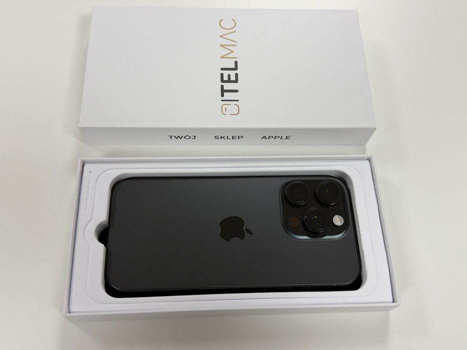 Apple iPhone 16 Pro 256GB 5G • Black • BAT 100% • Gwarancja • Raty 0%