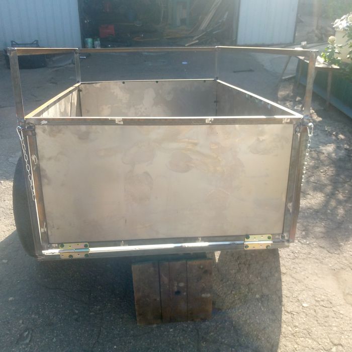 Продам прицеп к квадроциклу можно к мотоблоку