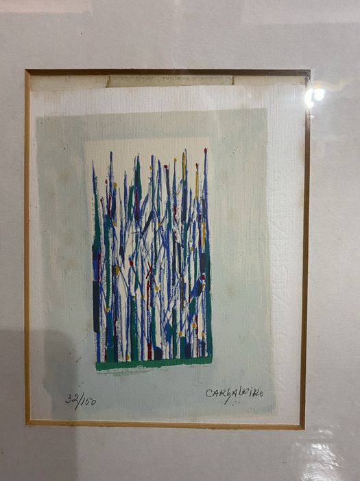 Negociável Serigrafia  Cargaleiro  com moldura