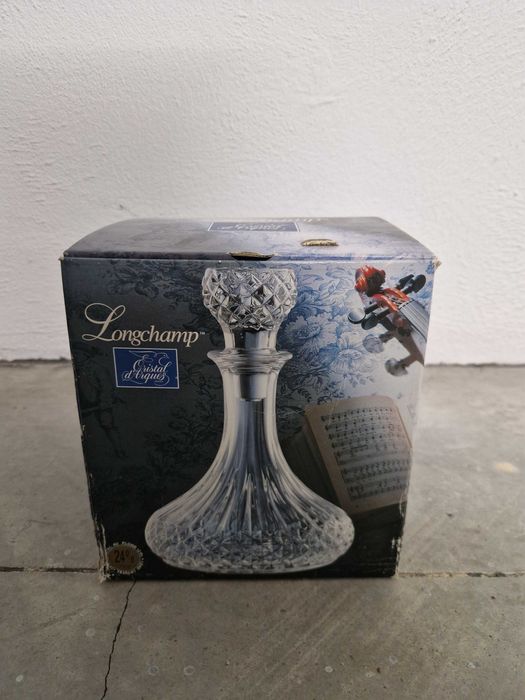 Decanter de Cristal Longchamp – Cristal d’Arques + Caixa