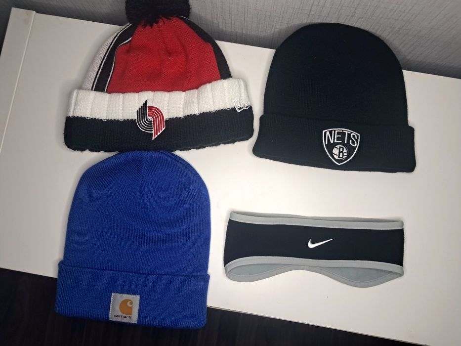 Шапки Carhartt New Era Mitchell Ness Nike Broojlyn Nets Portland Blazers NBA rap hat
