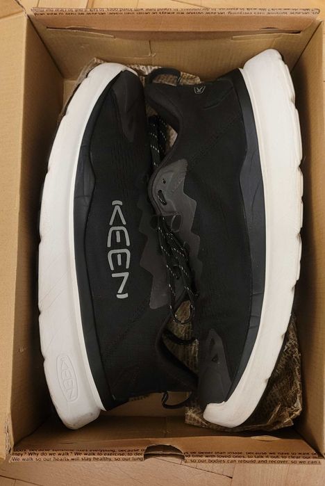 Buty outdoor Keen WK450 - black/star white r. 44,5