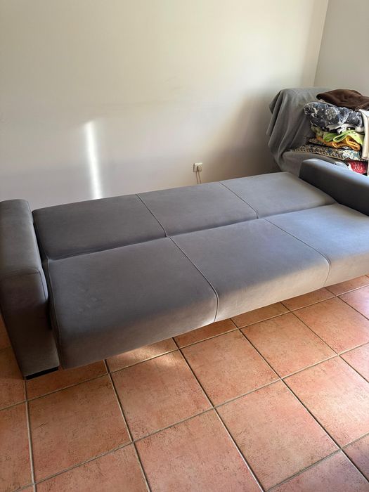 Sofá cama, com arrumação 220x90x80