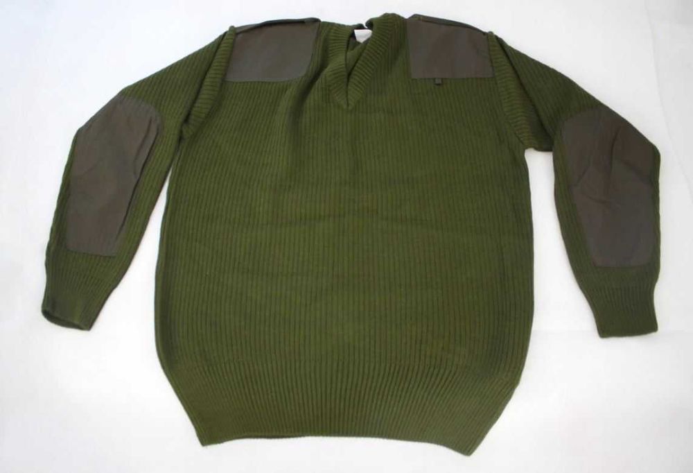 Wojskowy Sweter Armia Włochy Olive r.XL