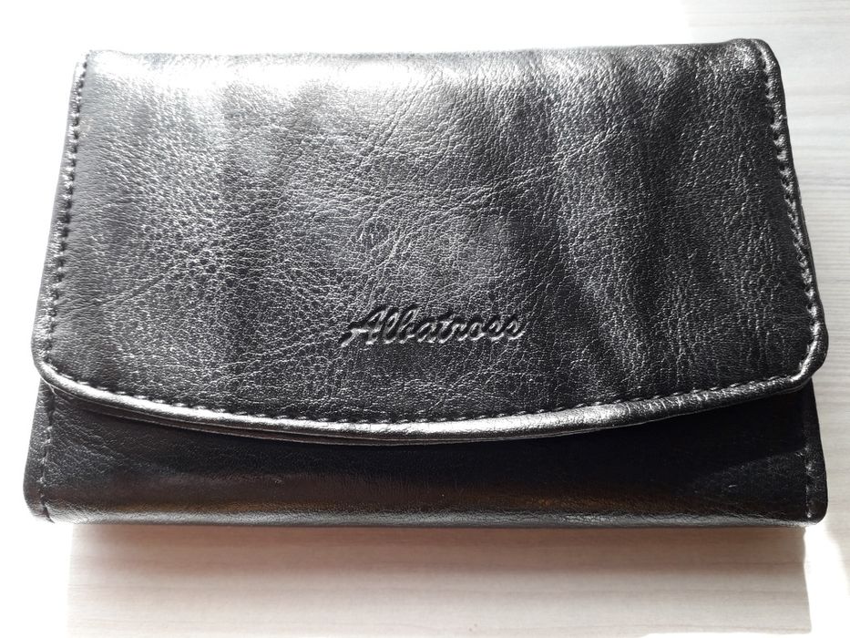 Portfel Albatross czarny damski