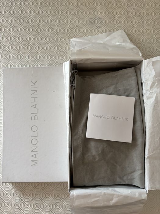 Manolo Blahnik sapatos salto