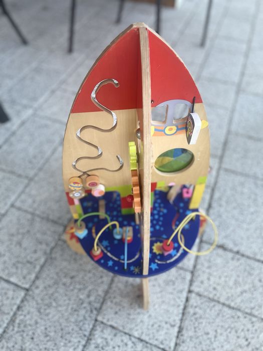 Zabawka edukacyjna Drewniana Rakieta