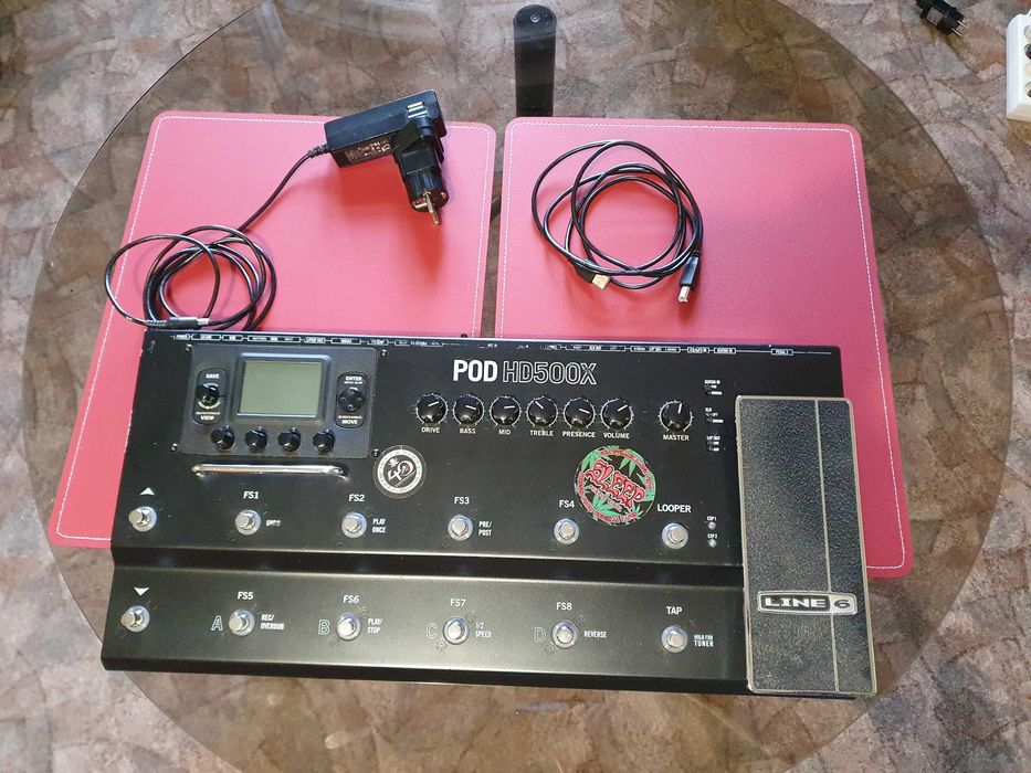 Line 6 POD HD500X – rozbudowany multiefekt / procesor gitarowy