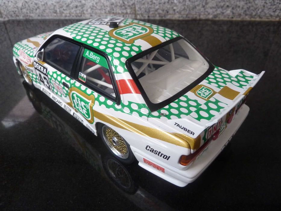 1:18 Minichamps, BMW M3, Tic-Tac, A. Berg, DTM 1991, AutoArt