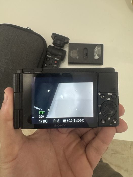 Sony Zv-1 + Establizador Sony GP-VPT2BT +Bolsa DJI e 2 baterias