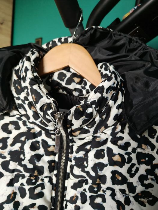 Damska kurtka w panterkę r.38