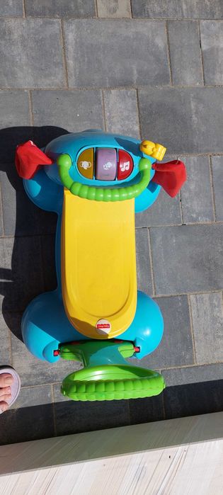 Jeździk pchacz słonik fisher price