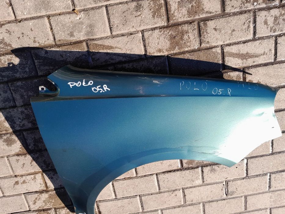 VW POLO 9N LIFT BŁOTNIK PRAWY PRZEDNI PRAWY PRZÓD