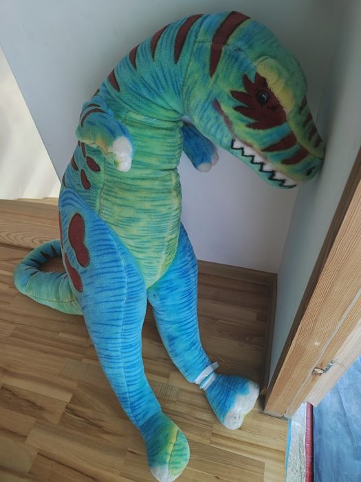 Dinozaur pluszak XXL 110cm wysokości rex