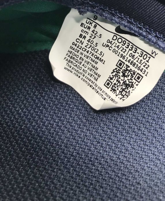 NIKE ACG Moc 3.5 Neptune Green r.42,5 NOWE oryginalne buty męskie