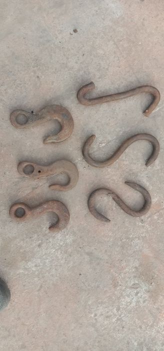 Гачки для талі і восмірки.