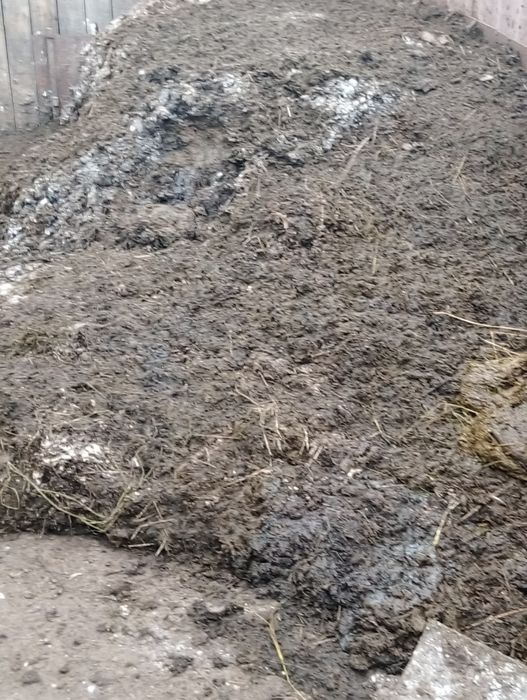Отдам навоз тільки самовивіз.