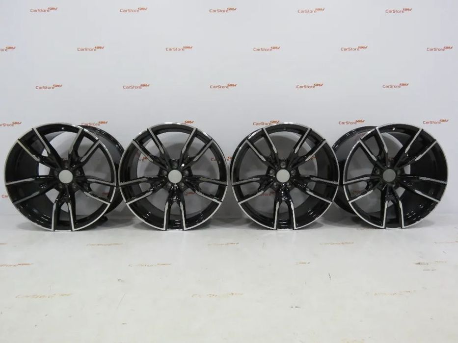 Jantes Bmw Look Style 792 19 x 8.5 et35 + 9.5 et 40 5x120 Preto+Polido