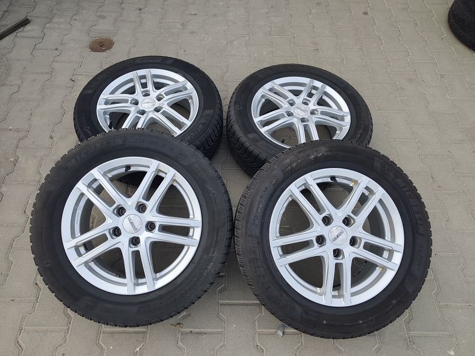Koła alufelgi 16 cali zimowe 5x112 215/60r16  nr 19 REZERWACJA