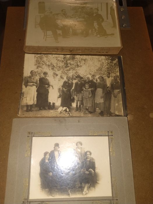 Lote de 3 Fotografias Originais Antigas (Séc. XIX / Anos 20) – Lisboa