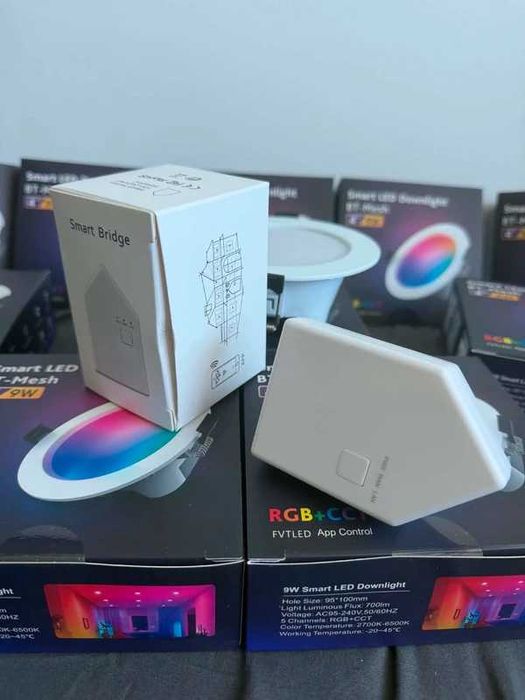 Inteligentny Reflektor Led RGBIC 9W – WiFi + Bluetooth