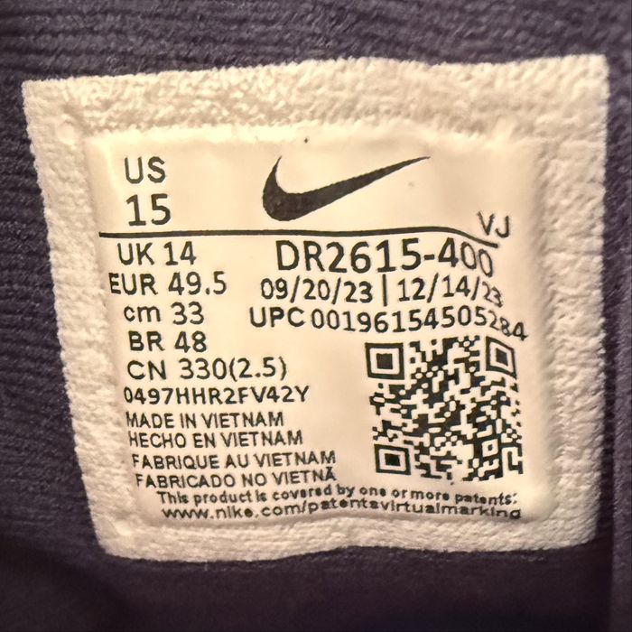 Нові Кросівки Nike ZoomX Invincible Run FK 3 (Розмір 49.5) DR2615-400