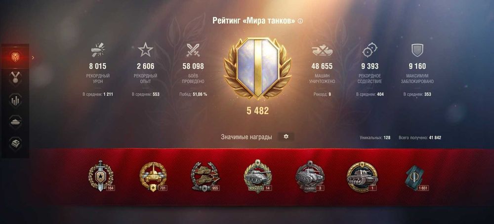 Аккаунт WOT (СНГ)