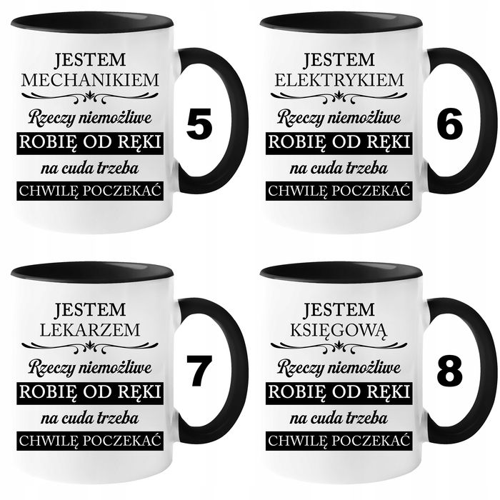 Kubek dla Sekretarki "Rzeczy Niemożliwe" z Opakowaniem
