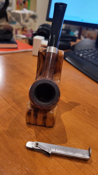 Cachimbo Chacom e suporte