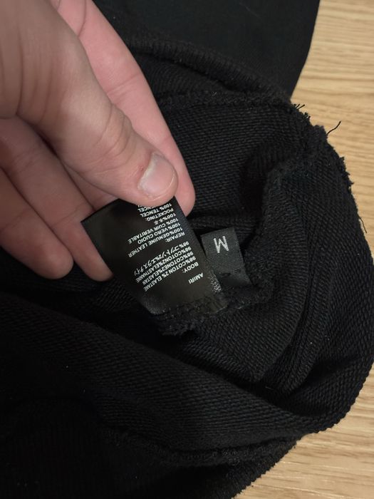 Amiri big logo hoodie