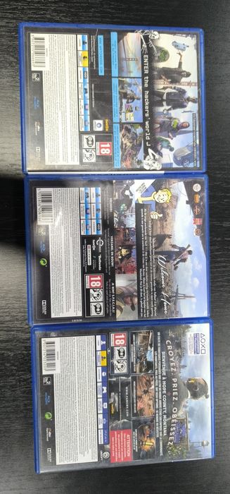 Fallout 4/Far cry 5/Watchdogs 2 PlayStation 4