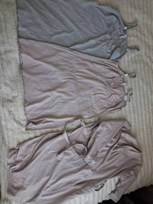 Ночнушка+халат (2)з секретом для годуванням